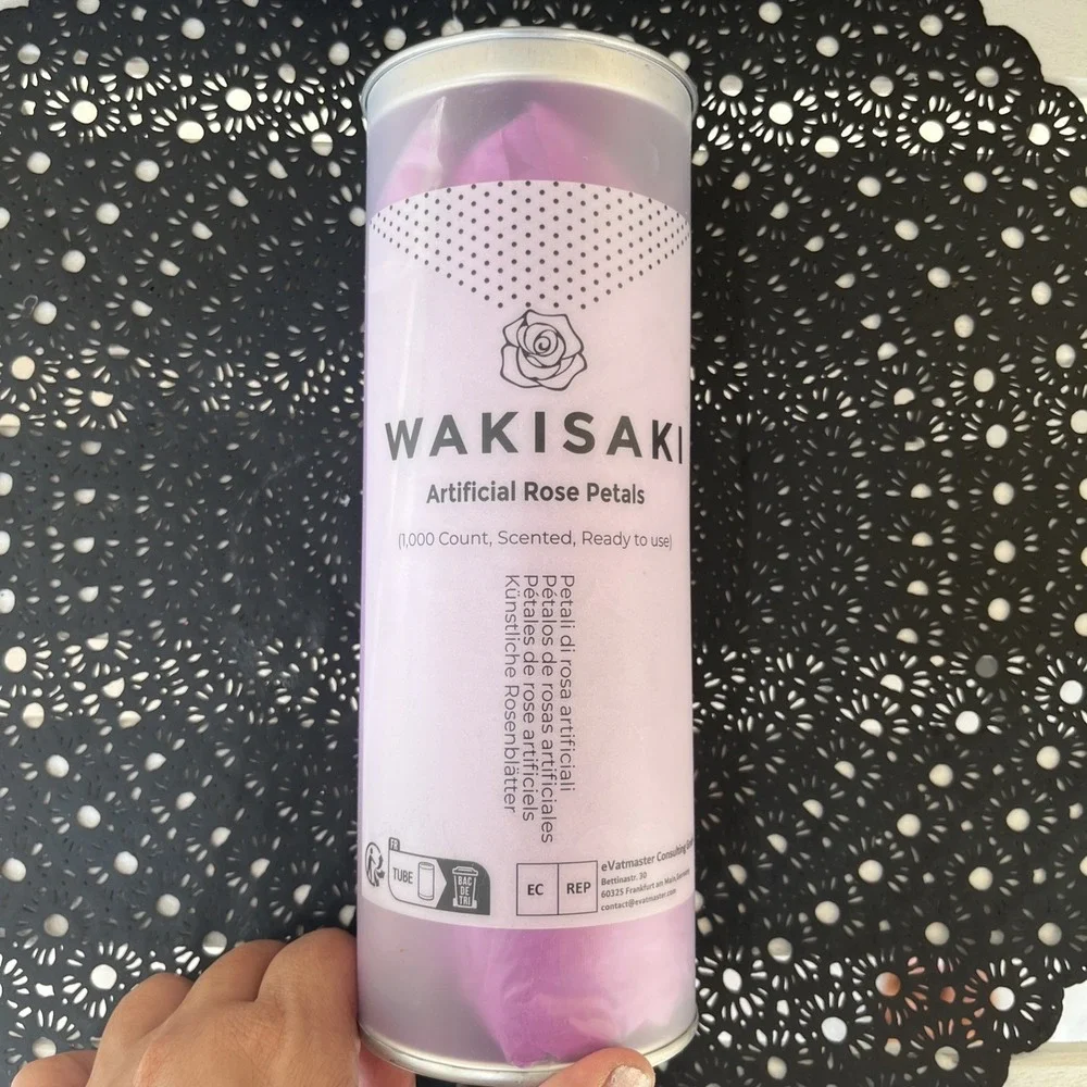 Set of 1,000 Wakisaki Artificial Scented‎ Rose Petals #MS